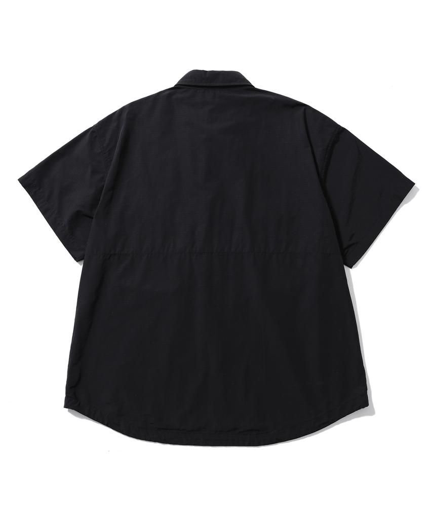 Haebeuopeudyuti Ripstop Hiker Half Sleeve Shirt (Black)