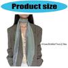 Fashion Unisex Skinny Long Scarf Gentle Fabric Multipurpose For City Fashion Enthusiasts