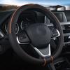 Car Steering Wheel Cover 36cm 38 Cm 39cm 40 Cm Anti-skid Handle Covers Leather Cover for BMW Ford Chevrolet Peugeot
