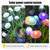 Solar Mushroom Stake Lamp Outdoor Garden Night Light Solar-powered Waterproof Automatic Light Sensor Lights for Patio Pathway