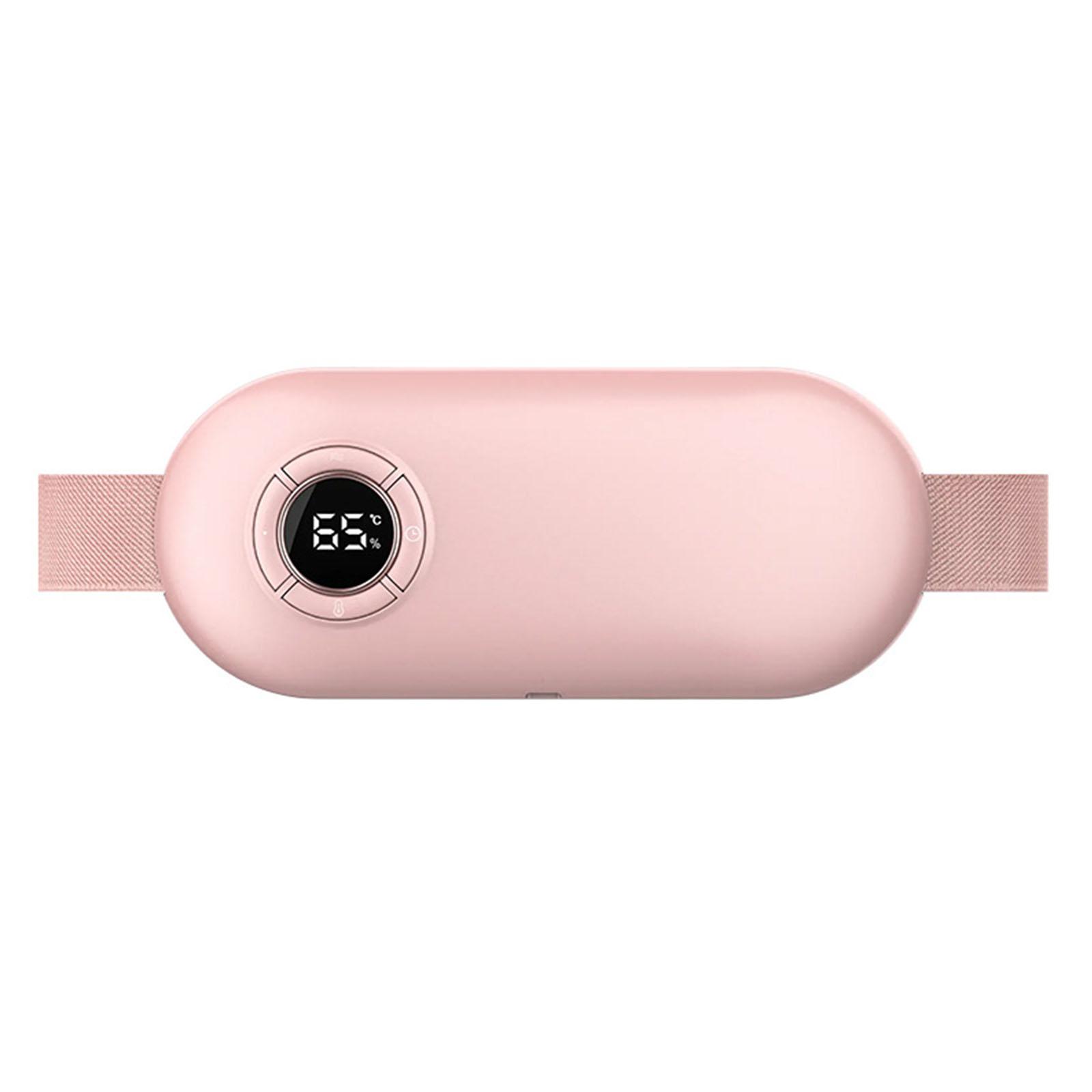 Electric Heating Pad Menstrual Cramp Massager Belt 6 Mode Warming Waist Belt Women Period Care Vibration Abdominal Belt Protecto