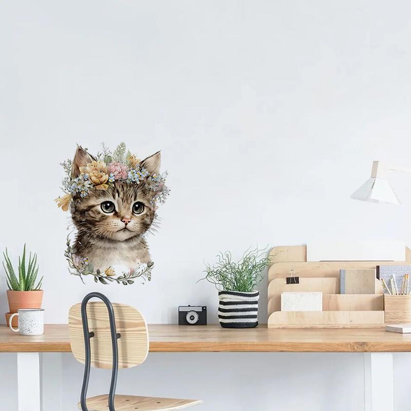 T787#Boho Animals Wall Sticker Kids Room Background Home Decoration Mural Living Room Wallpaper Funny Decal