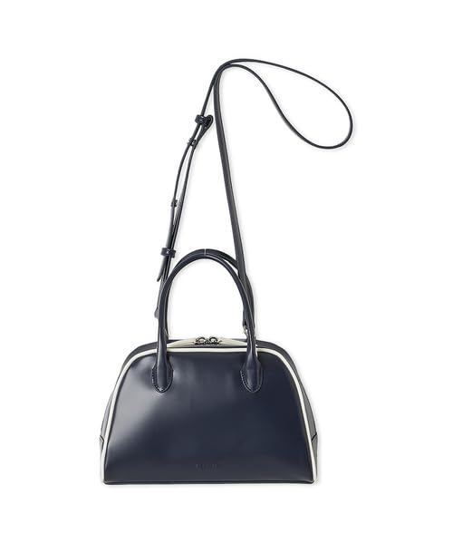 Emi Faux Leather Piping Bag 13WGB254307 NVY Free Size Women s