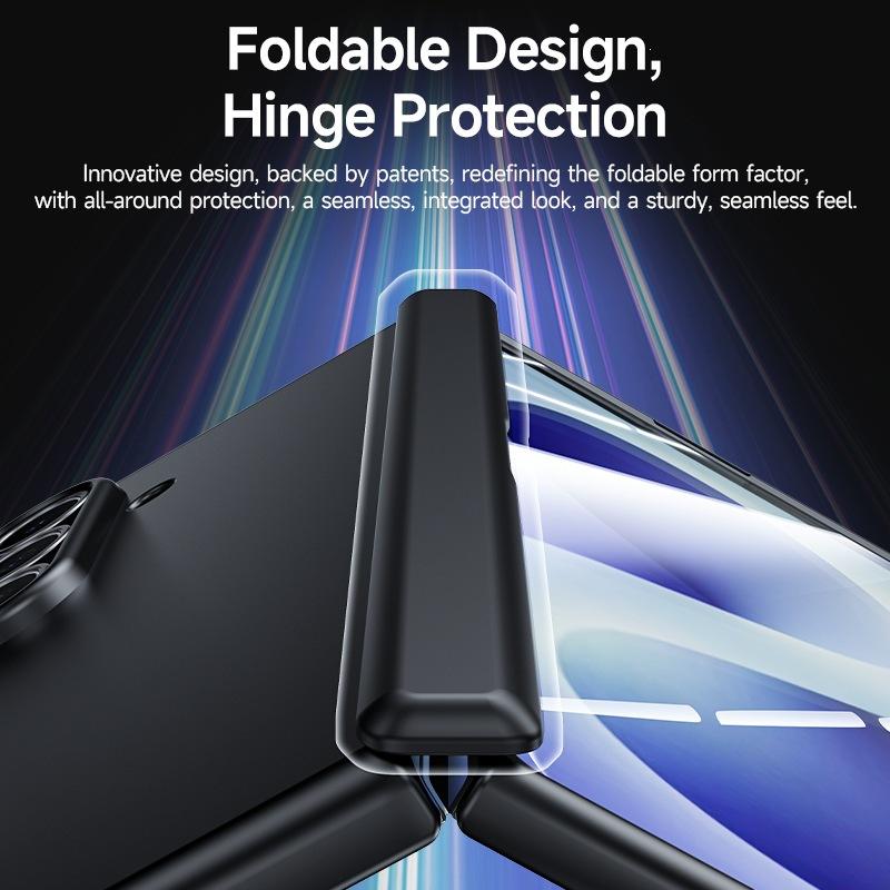 Applicable to Samsung ZFold8Ultra folding mobile phone case fold7 matte skin feeling all-inclusive case film integrated protective case