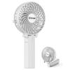 iEGrow Handheld Fan, Portable USB Mini Travel Fan with 2000mAh Rechargeable Battery, 3 Speeds Desk Fan for Home, Office and Travel-White