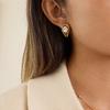 Light Luxury Niche C-ring Earrings and Earrings.