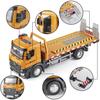 1/50 Crane Toy Metal DieCast Crane Model,Construction Truck Toys with Simulated Sounds and Lights,Suitable for Ages 3 and Up Toy Crane for Boys