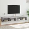 Vidaxl Szafki Tv, Z Led, 2 Szt., Szarość Betonu, 100X30X30 Cm