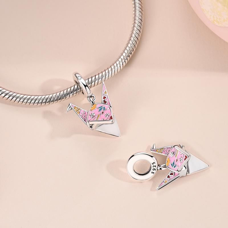 New Copper Charms Pendants Kimono Mount Fuji Koi Flag Dangle Fit Women Original Bracelet Diy Jewelry Gifts