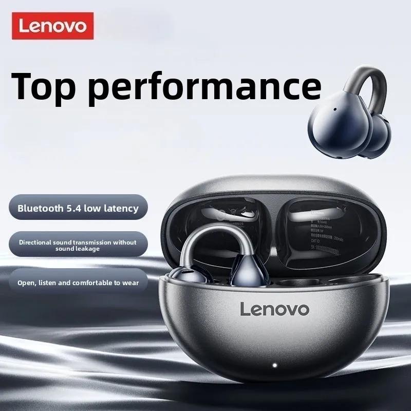 Auricolari Wireless Bluetooth 5.4 Originali Lenovo TA410 TWS Effetti Sonori Panoramici Durata della Batteria Ultra Lunga Cuffie Comode da Indossare
