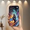 Anubis God Egyptian For iPhone 8,7,11,12,15,14,13,16,17,Plus,Pro Max,XS,X,XR,SE,Mini,Soft Silicone Black Case