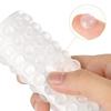100pcs Transparent Soft Silicone Wall Protector Self-adhesive Door Handle Bumper Plug Non-slip Round Doors Stop Muffler Feet Pad