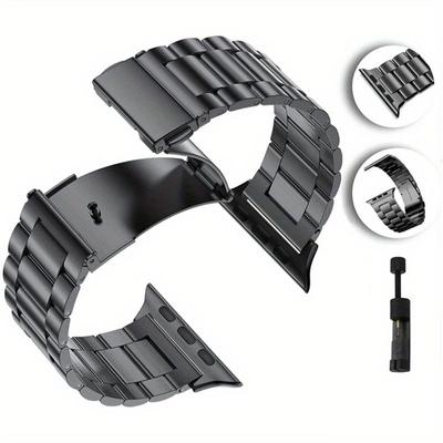 Luxusní vysoce kvalitní řemínek z nerezové oceli pro Apple Watch Ultra 8 7 pásek 49 mm 45 mm 44 mm 42 mm 41 mm náramek kovový pásek iWatch 49 mm Correa