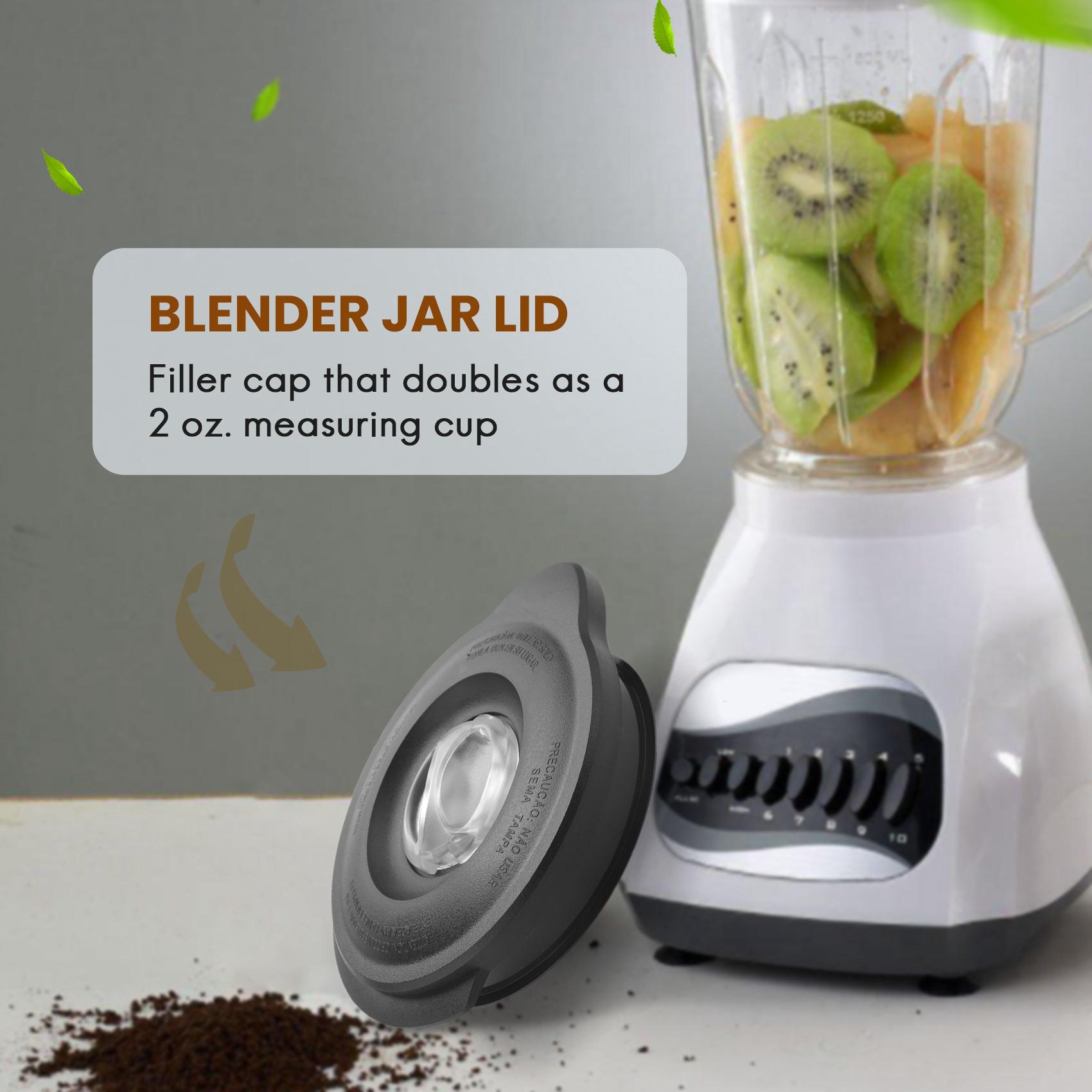 Premium-Classic Series Blender Jar Lid For OSTER Blender Juicer Lid Cup Lid чёрный