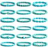 Boheemse Turquoise Kralen Armbanden voor Vrouwen Reiki Natuursteen Kubus Cilinder Onregelmatige Armbanden Genezende Gezondheidszorg Sieraden