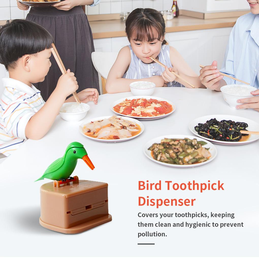 Toothpick Box Toothpick Storage Casetomatic Dispenser Bird Shape Holder