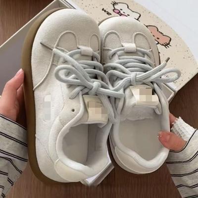 Lightweight Big Head Platform Bread Shoes Spring New Muffin Ultra-light Casual Shoes Sports Board Shoes Tide