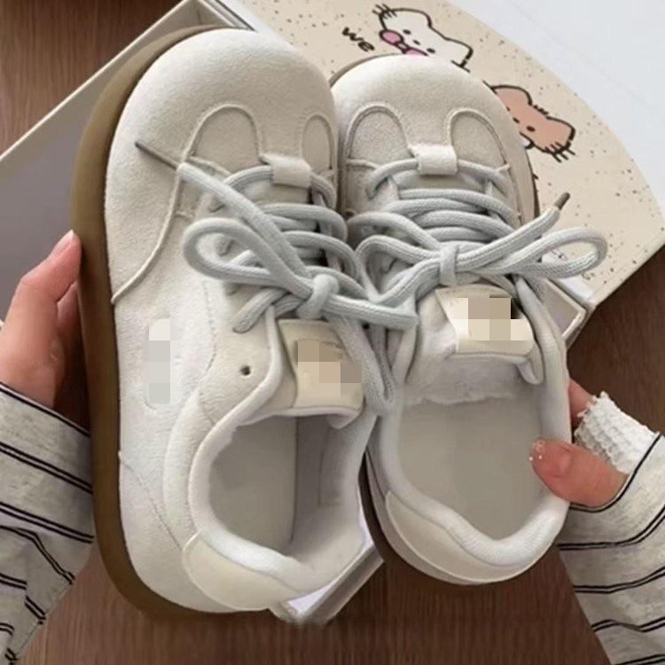 Lightweight Big Head Platform Bread Shoes Spring New Muffin Ultra-light Casual Shoes Sports Board Shoes Tide
