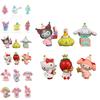 Cute Sanrio My Melody Figure Doll Toy Set For Home Decor And Cake Topping