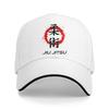 Washed Unisexs Baseball Cap Jiu Jitsu Kanji Trucker Snapback Caps Dad Hat Wrestling Golf Hats