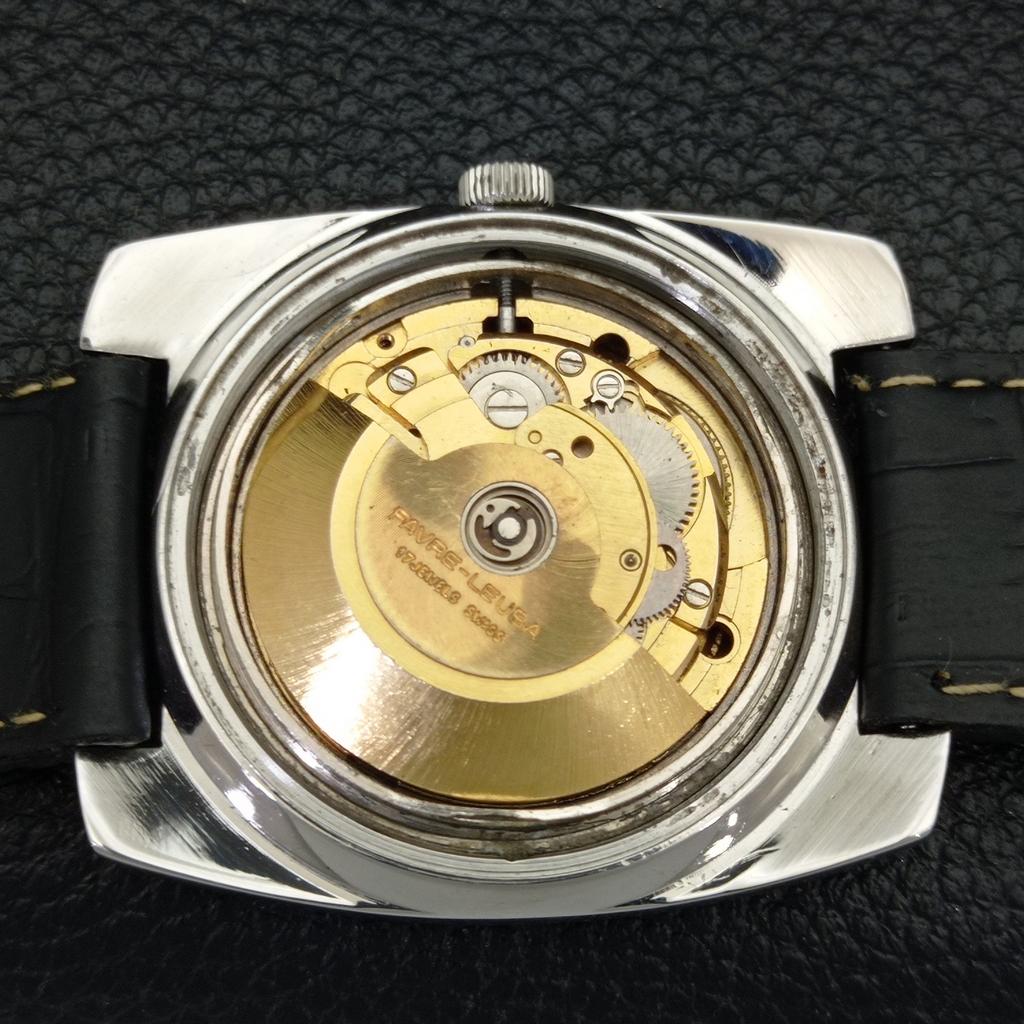 GEBRAUCHTE HERREN FAVRE LEUBA GENEVE DUOMATIC SCHWEIZER HIMMELBLAUES ZIFFERBLATT UHR a432159-2 R110-a432159