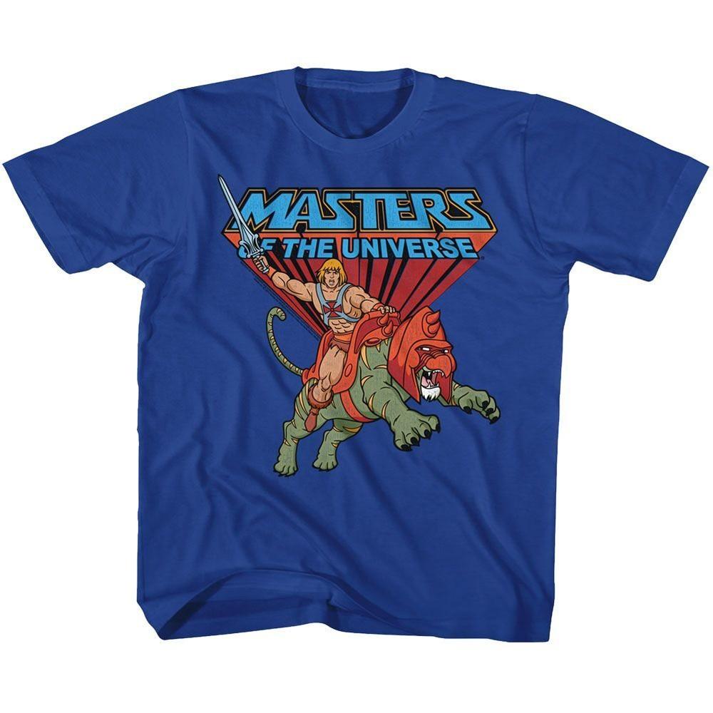 Kids Masters Of The Universe Ride Into Battle TV Shirt XXXXL