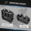 1" 2" Motorcycle Kickstand Lift Block for Harley 72 48 Sportster 1200 Roadster Iron 1200 Nightster Super Low XL1200T XL1200C