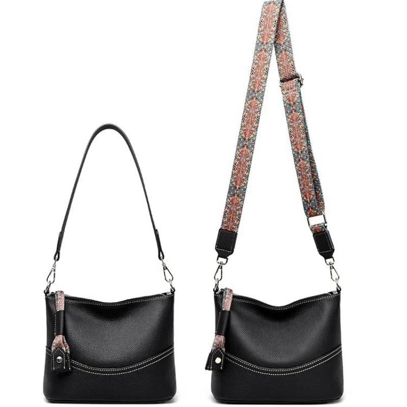 Luxus Designer Schulter Umhängetaschen Hochwertiges Leder Damen Taschen 2025 Mode Damen Handtaschen Umhänge Messenger Bag