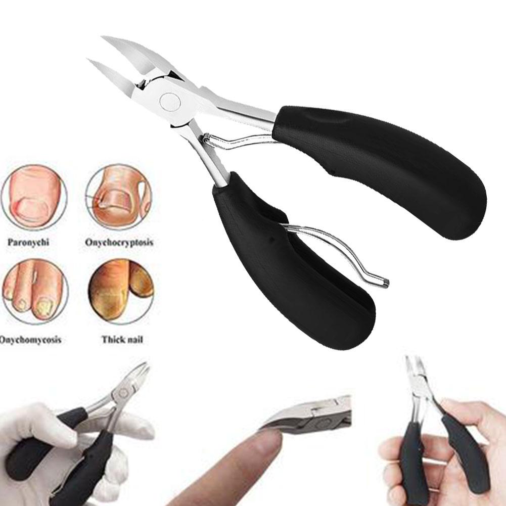 Professional Hawkbill Nail Clippers Thick Nail Dead Skin Remover Super Sharp Curved Blade Nail Tools Paronychia Cutter Foot Care