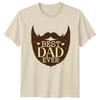 Best Dad Ever Beard TShirt Funny Fathers Day Gift For Unisex