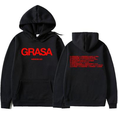 Nathy Peluso Grasa Tour Album Moletom chandal Moda Moletom Masculino confortável Moletom Estético Streetwear