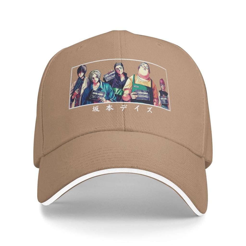Baseball Caps Sakamoto Days Anime Characters Graphic Female Male Outdoor Summer Caps
