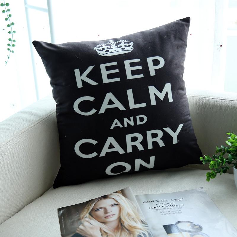 

Nordic Modern Portrait Pillow Cover Geometric Yellow Black Gray Super Soft Cushion Cover Sofa Coreless Cushion Cover 45*45cm