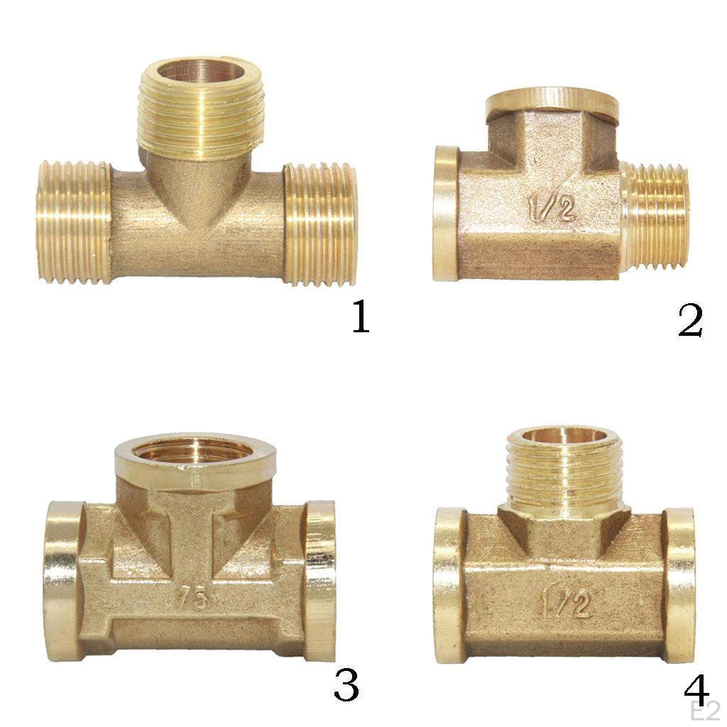 1/2 '' Brass Thread Fitting Coupler Plug DN15