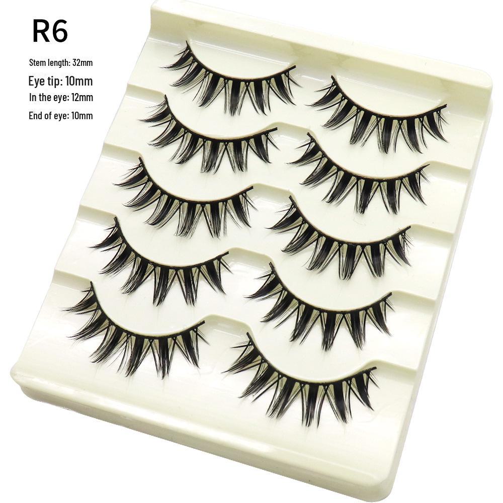 Stage Glam Big-Eyed Thick Barbie Full-Length Devil Style False Eyelashes