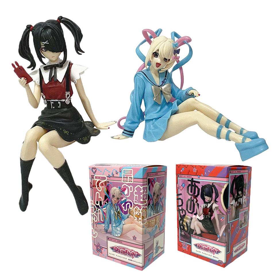 13CM Anime NEEDY GIRL OVERDOSE Small Seat Series Figure KAnge Animation Model Toy Gift Collection Decoration Ornaments