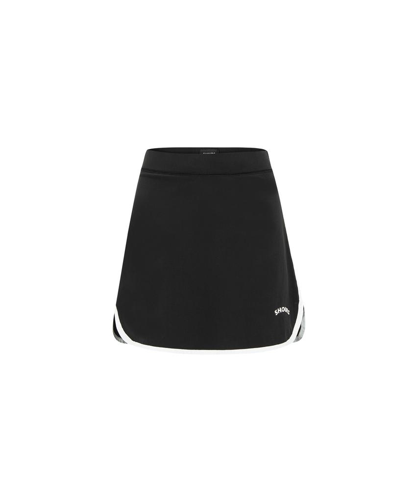 5HOURS Flex Two Tone 4-Way Skort_Black
