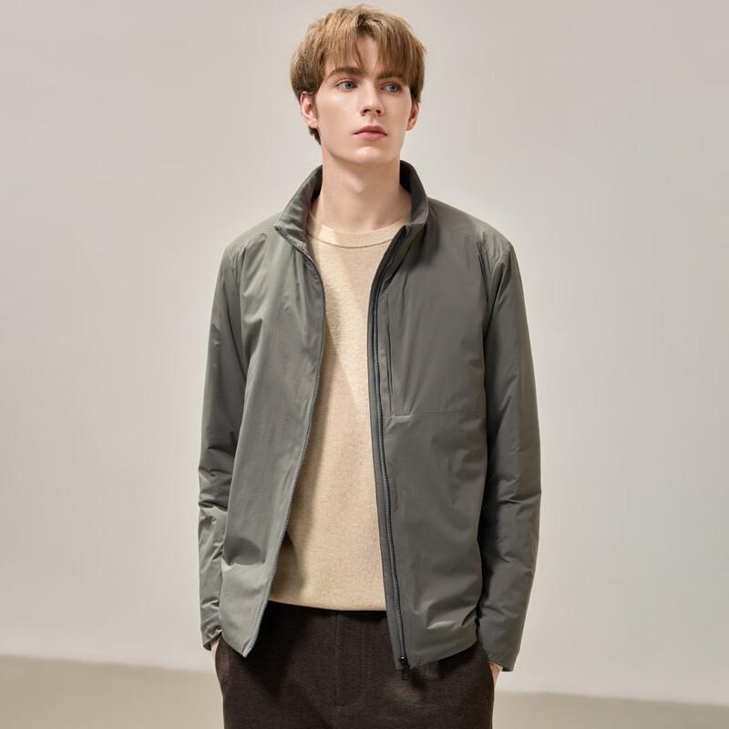 

LUOZI Men s Autumn/Winter Thickened Stand Collar Casual Padded Jacket M (48)