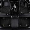 Custom Car Floor Mats For BAIC BJ20 BJ40 S6 Senova X25 X35 X55 X65 D80 D70 D50 Auto Carpets Double Layer Floor Liners Blanket