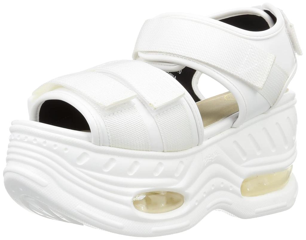 Plateau-Sandalen mit Gürtel