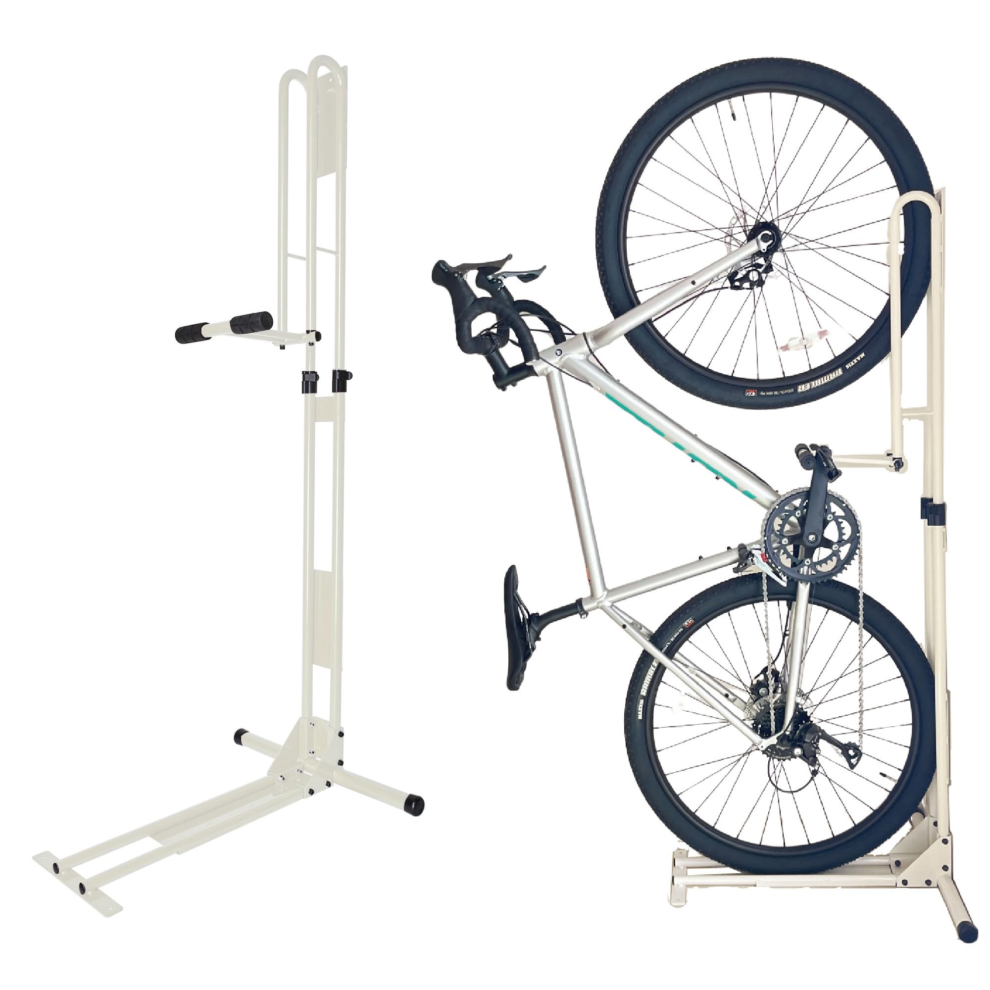 

Велосипедный замок вертикальный шоссейный велосипед педаль фиксированная стойка велосипеда шатуна стопор стойка БЕЛЫЙ CS-650