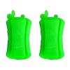 2pcs Fishing Rod Stopper Silicone Tackle Fishing Rod Fixed Ball Pods Protection Anti-Collision Rod Retractor Holder Accessories