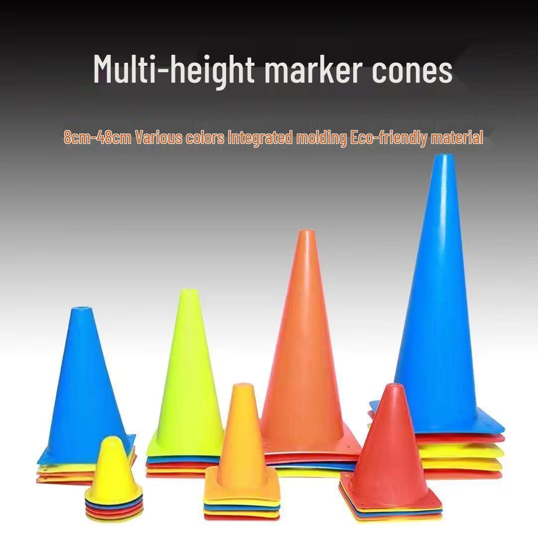 Children s Sports Training Cones: Football, Basketball & Obstacle Markers 8cm Height Cone