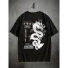 2024 New Hot Selling China Totem Dragon Print Men's T-shirt Summer Outdoor Sports Oversized Tees Cotton Man Womens T-Shirt Tops