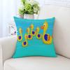 Cute Little Yellow Duck Pillowcase Car Ornaments Office Living Room Sofa Home Pillowcase