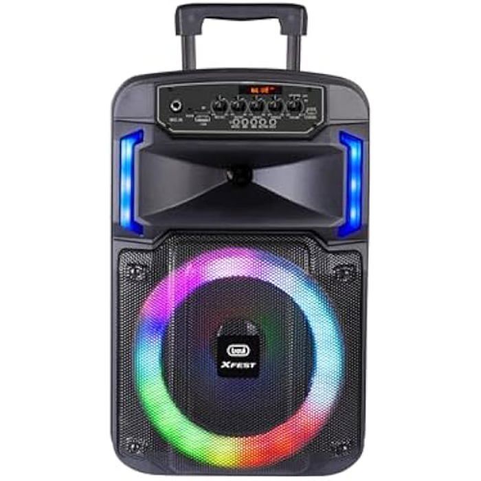 Radio-Lautsprecher - TREVI - XF 370 - Bluetooth, USB, Micro-SD - 25 W - Schwarz