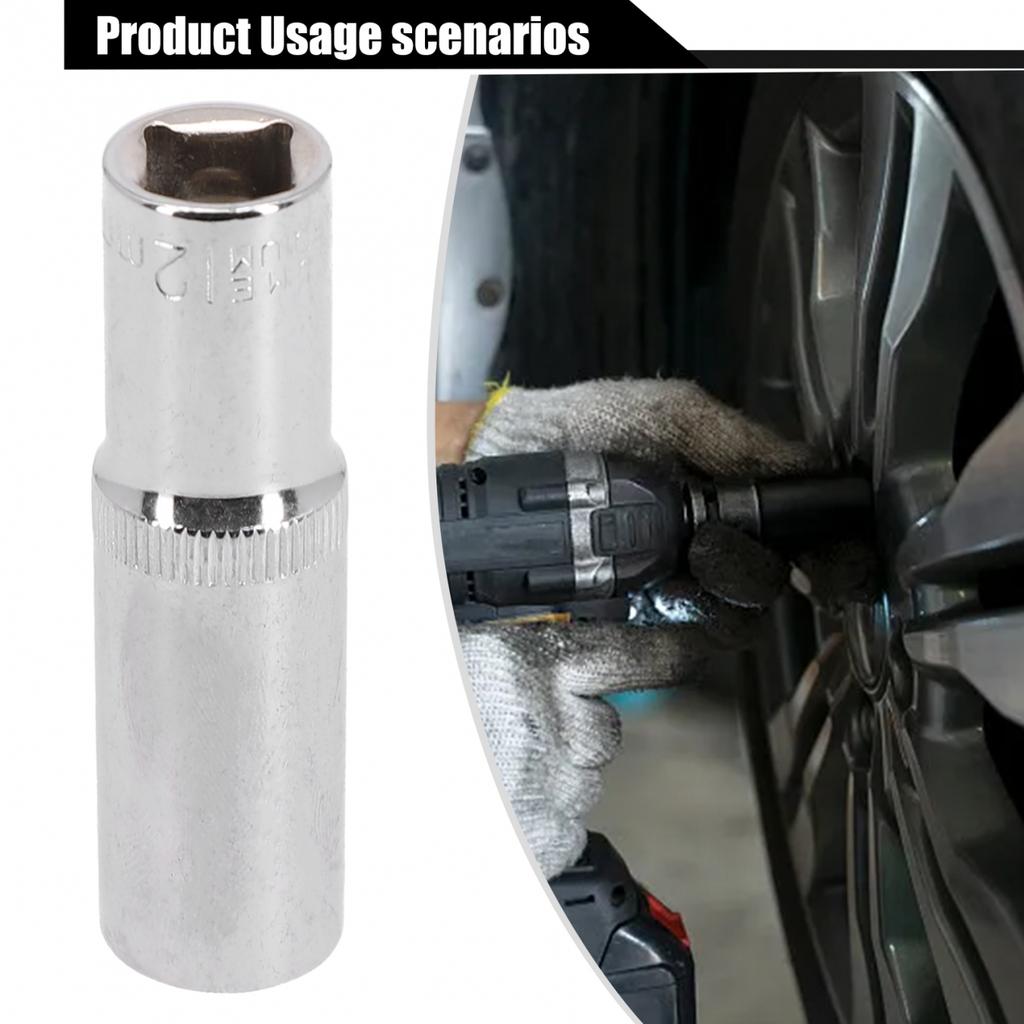 Tiefe Stecknuss Steckschlüssel Schlüsselköpfe 3/8 Zoll 8-24mm