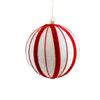 Foam Christmas Pendants Red&White Flannel Tree Ornaments New Christmas Hot Air Balloon  Xmas