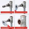 1/5/6 Pcs High Carbon Steel Broken Screw Extractor Thickened Deep Thread For Home Plumbing Repair Diy Jobs