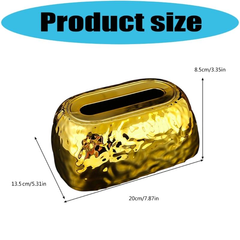 Durable Shatterproof Acrylic Tissue Holder Ideal for Family Household Use with Children Pets Ensuring Impact Resistance